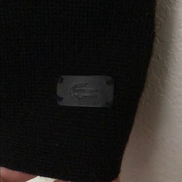 Lacoste Wool Double Breasted Sweater/Blazer - Picture 3 of 8